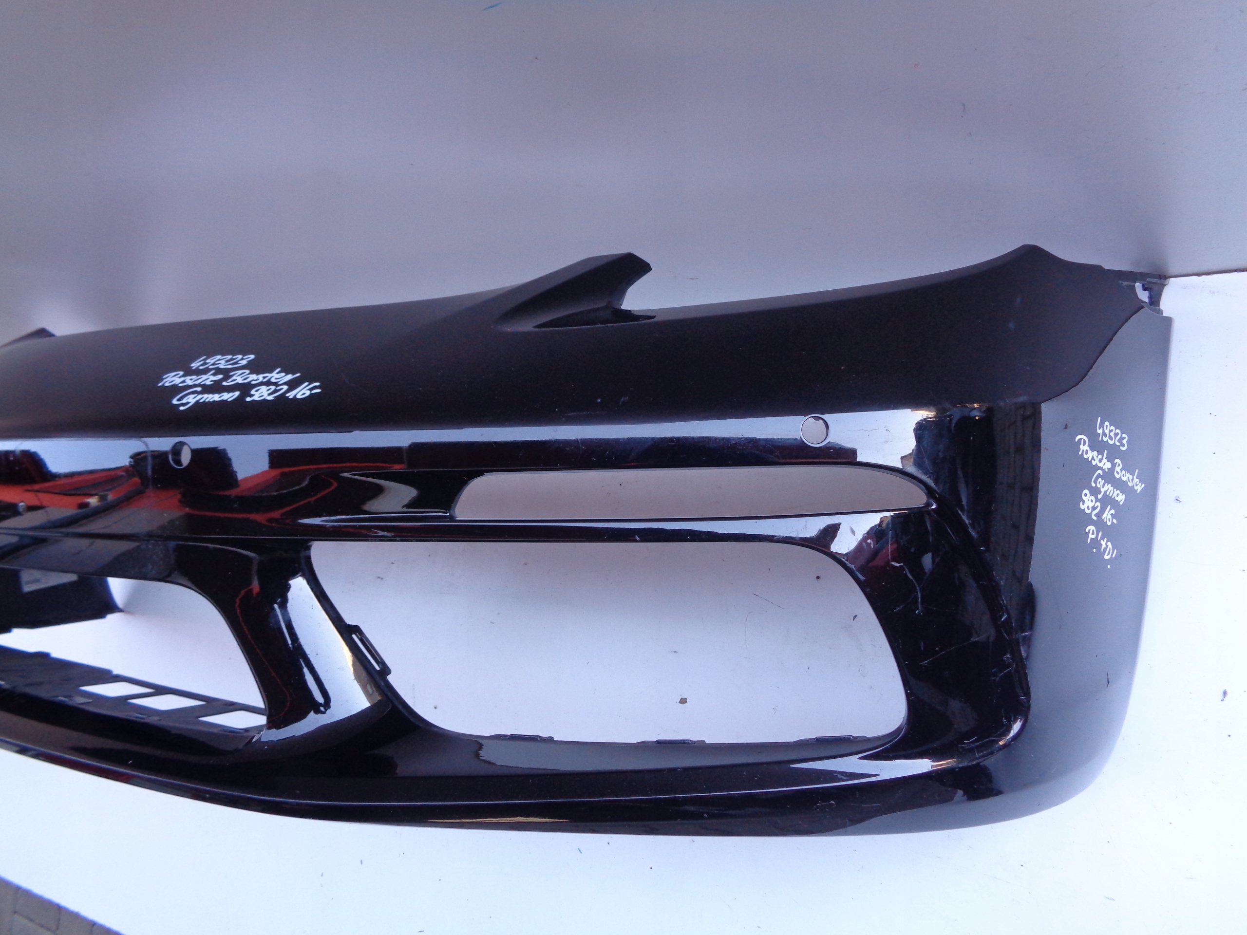 front bumper PORSCHE BOXSTER CAYMAN 982 16- NR 49323