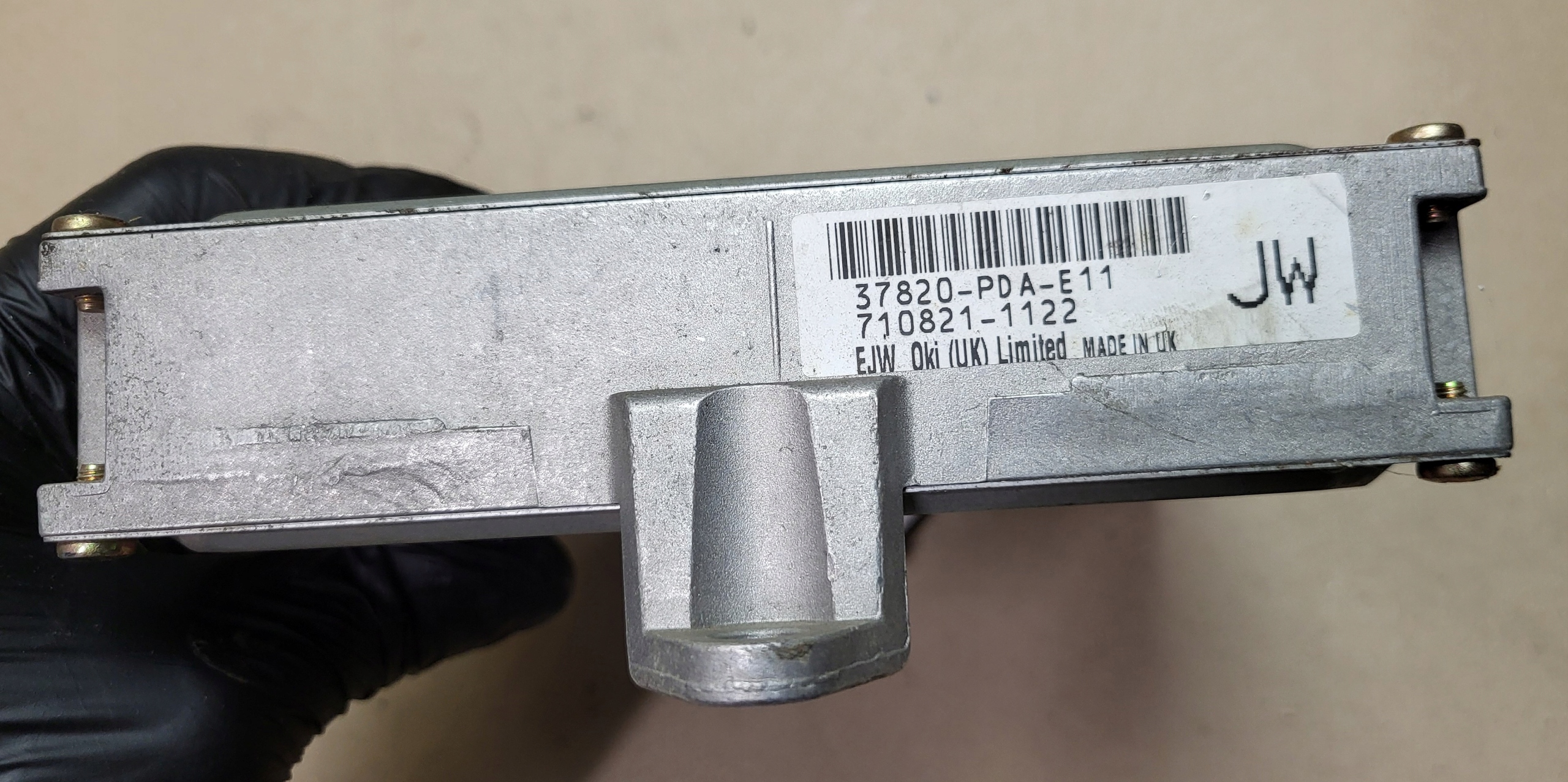 computer control unit of the engine HONDA ACCORD VI 1.8 B 37820-PDA-E11 OE EU