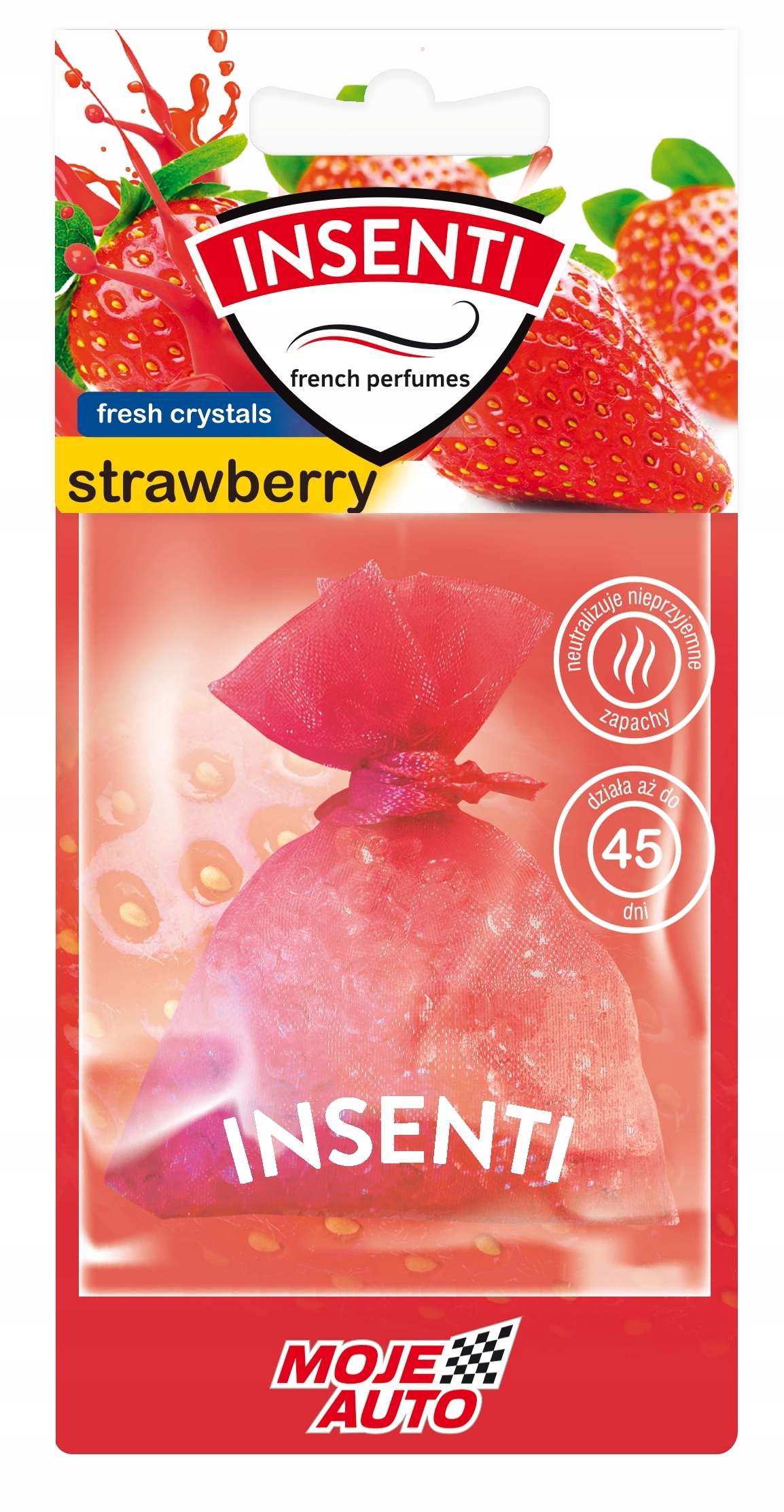 МІЙ АВТО INSENTI АРОМАТ МІШОК-ПОЛУНИЦЯ