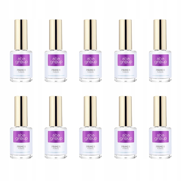 Kyselý Primer na Gelové a Akrylové Nehty Aba Group 10 x 15 ml