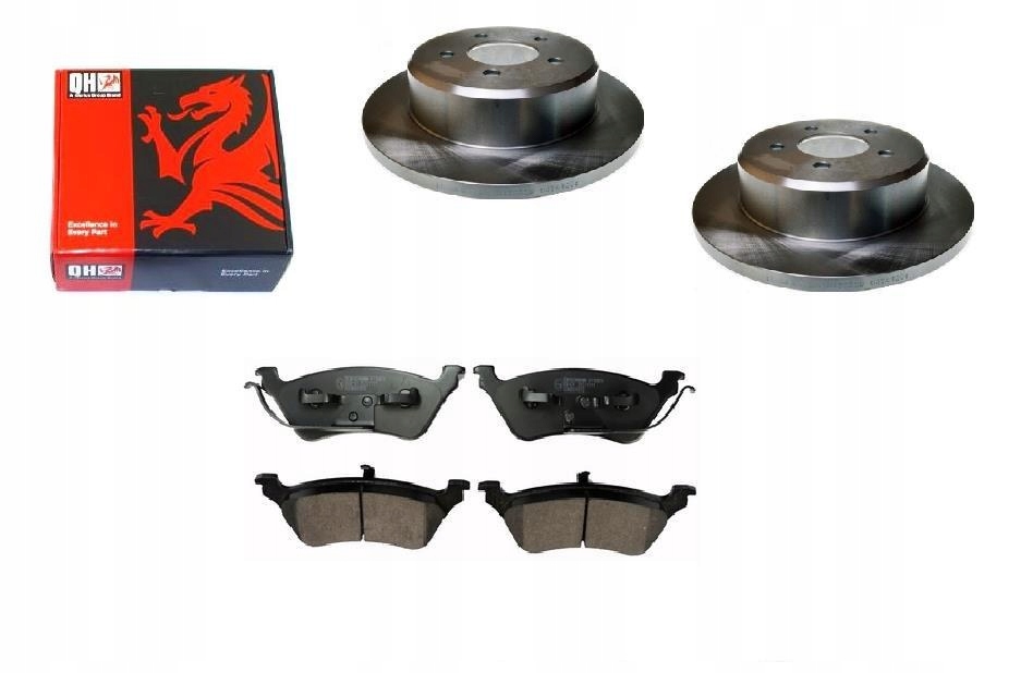 Kotouče Chrysler Grand Voyager III Zadní 290 MM