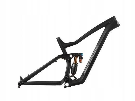 Rám Dartmoor Thunderbird Cf bez tlumiče, pro damper 205x65, černý, střední