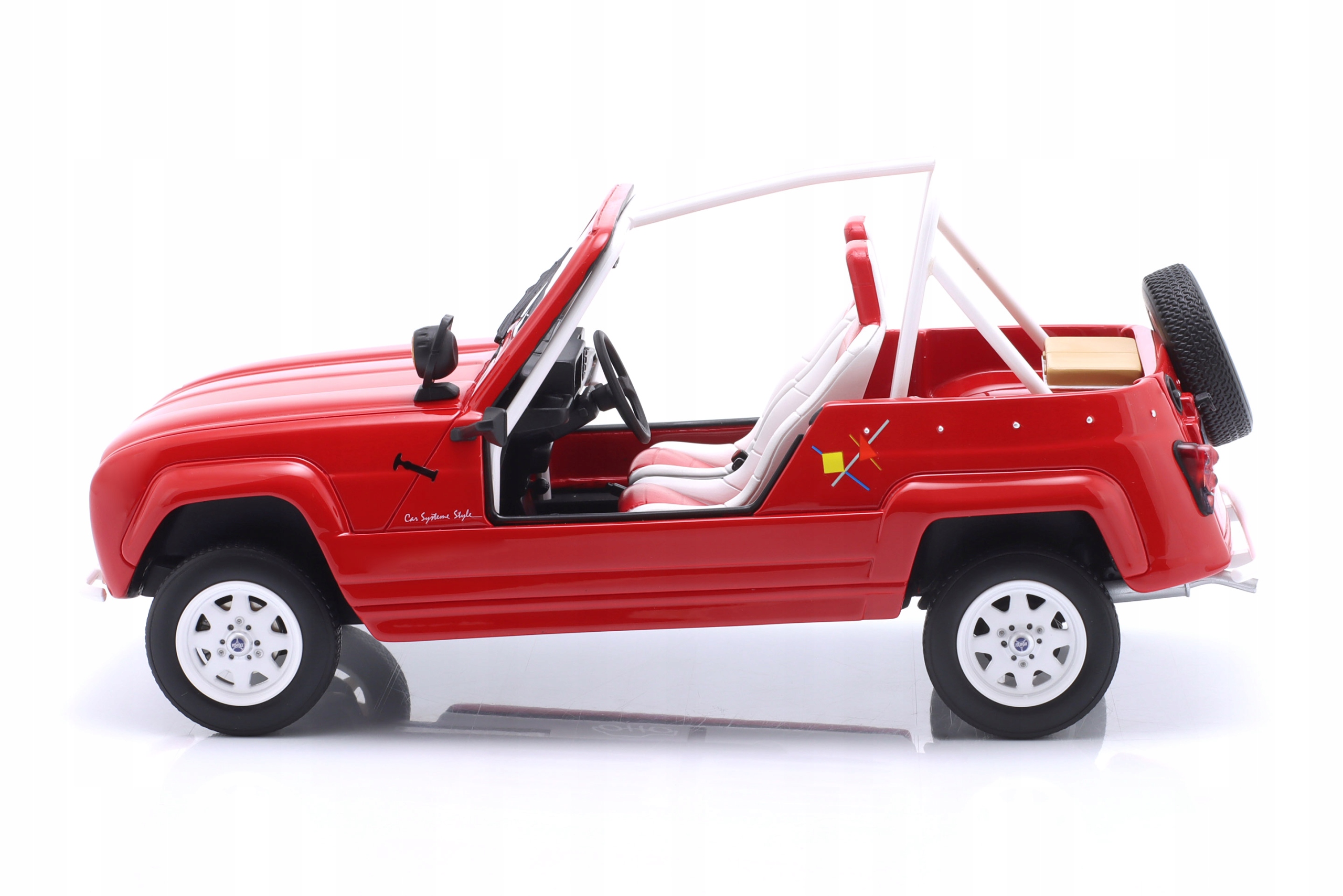 OTTO RENAULT 4L JP4 1999 Red L.E.1/2000 1:18 Model RENAULT 4L