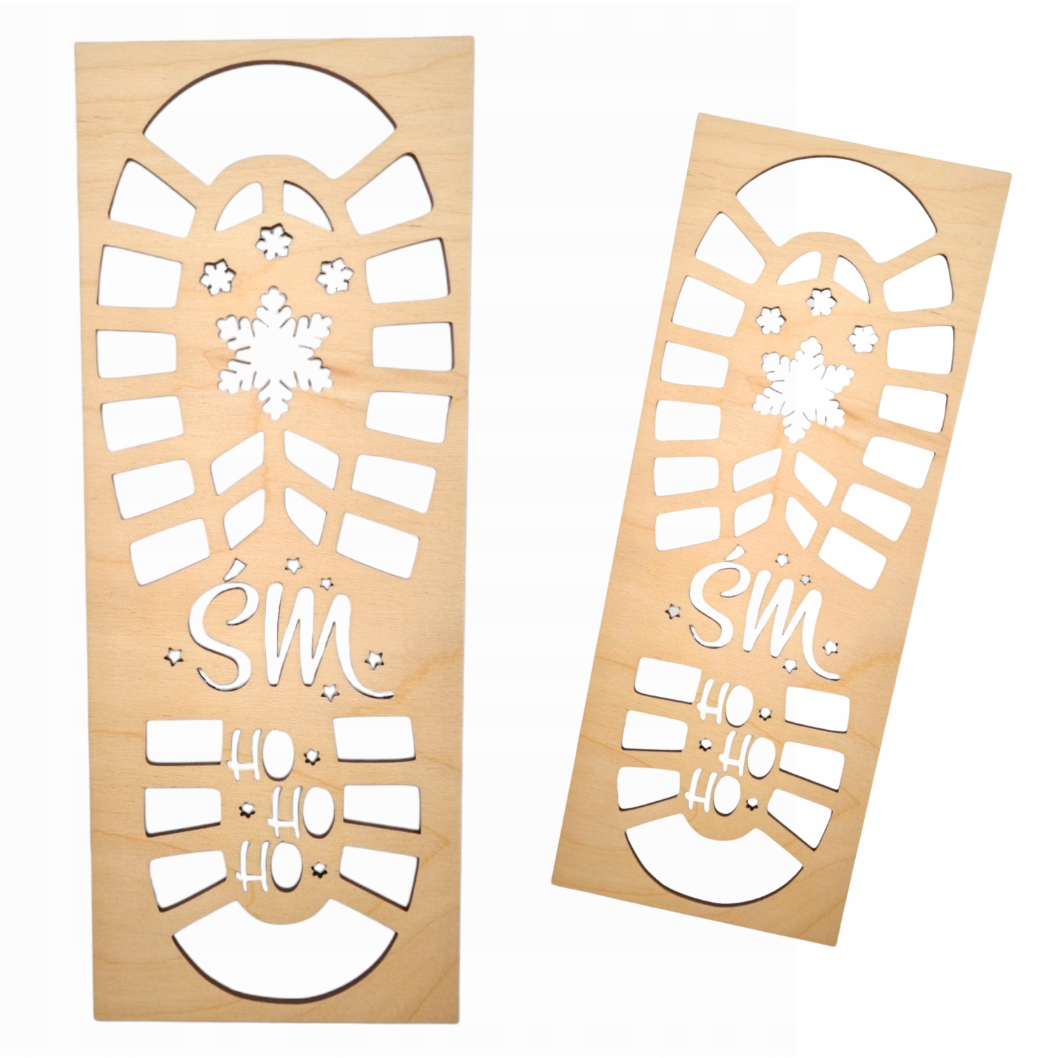 SZABLON ŚLADY BUTÓW ŚWIĘTEGO MIKOŁAJA ODCISK BUTA MIKOŁAJKI POD CHOINKĘ