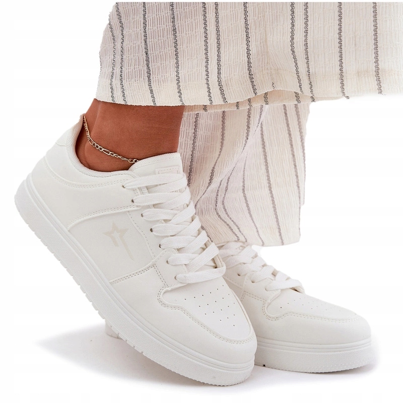 Dámské Lehké Tenisky Big Star RR274A241 Hi-poly Systém Bílé 39