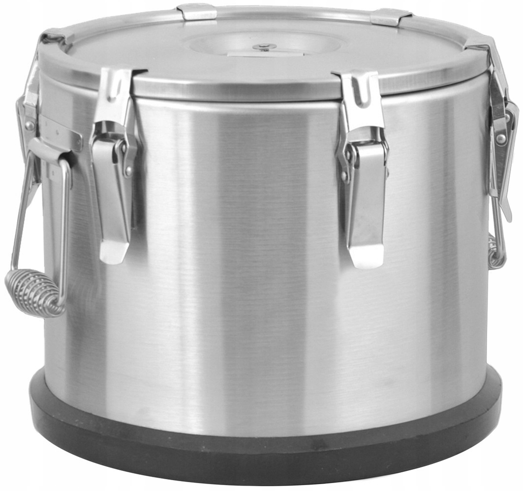 Ocelová Termoska Bez Kohoutku S Gumovou Základnou 23 L, Námraza DNB523