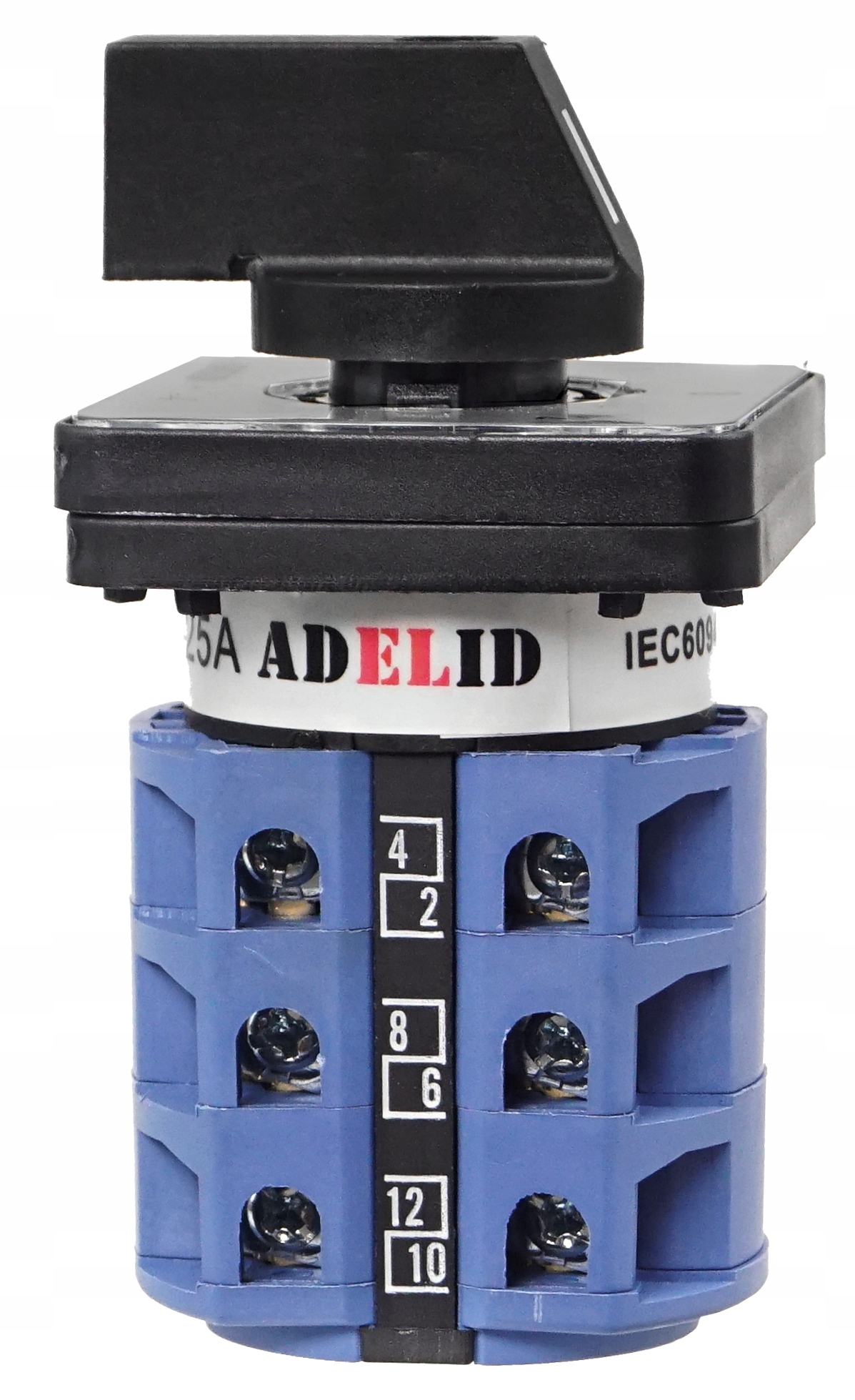 ŁĄCZNIK TABLICOWY 25A 3F 1-0-2 SIEĆ AGREGAT IP65 Marka Adelid