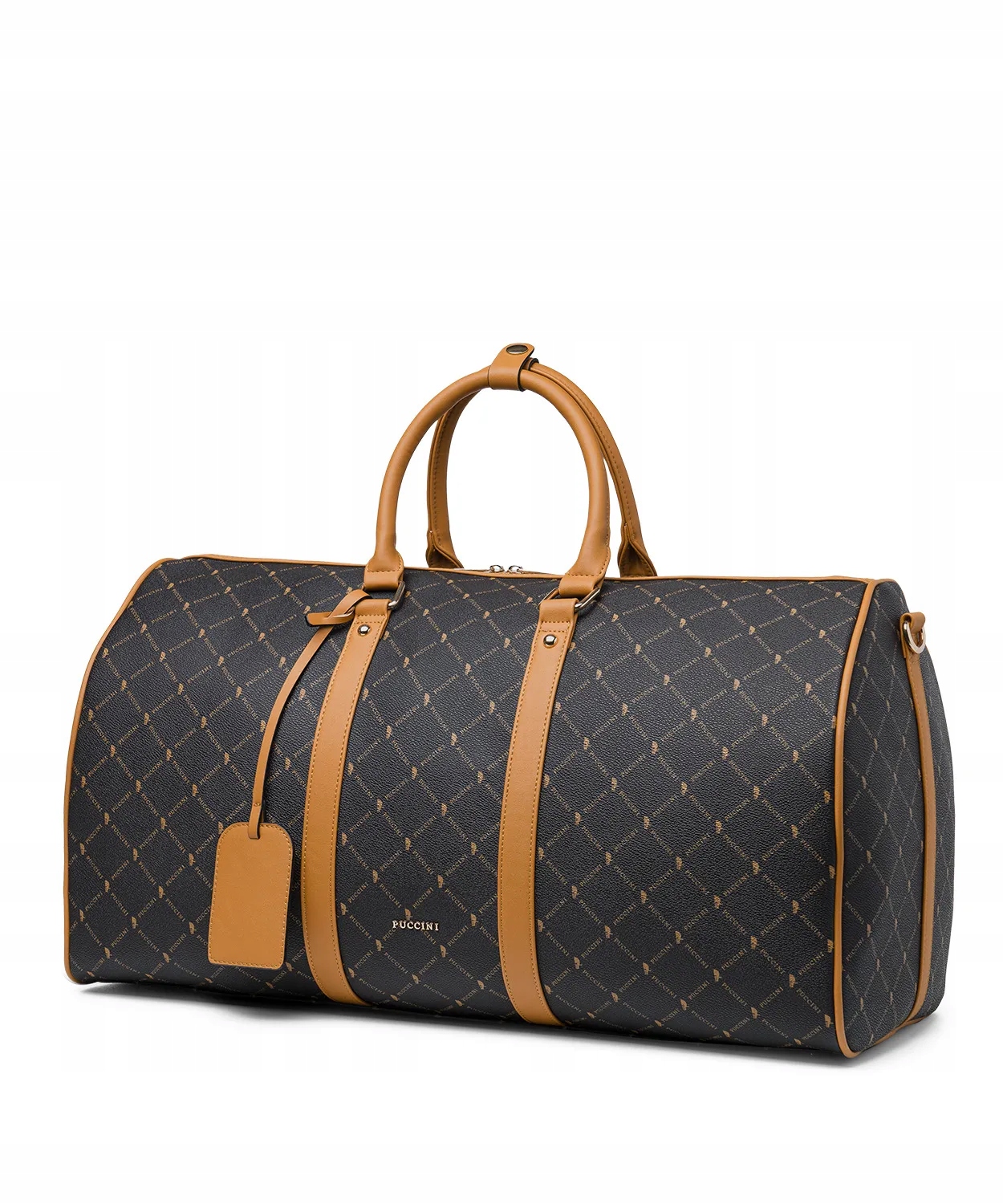 Velká cestovní taška přes rameno Duffle Bag Puccini Hnědá BLXP0057W-2