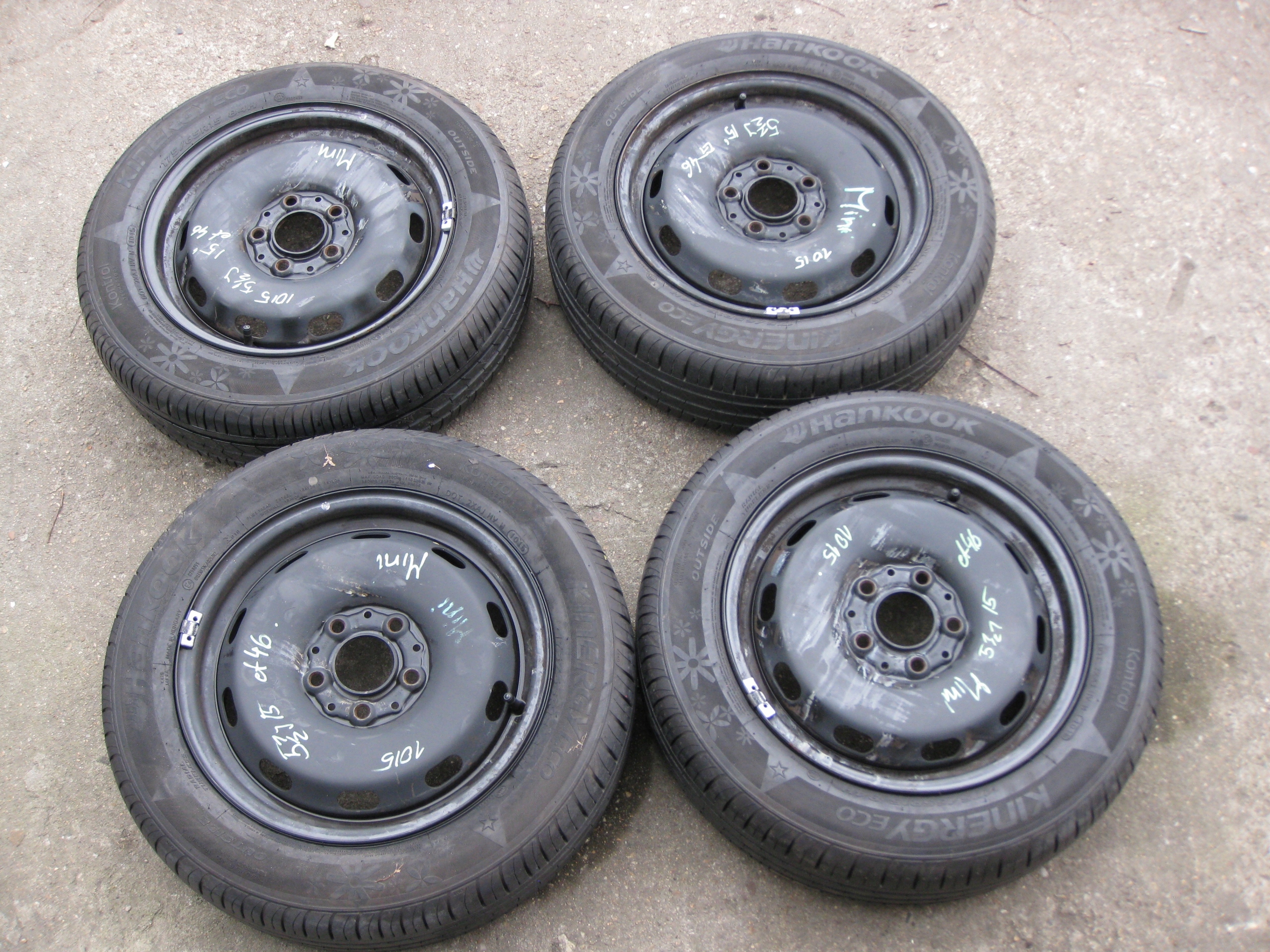 wheels discs tyres MINI 175/65/15 LATO ET46