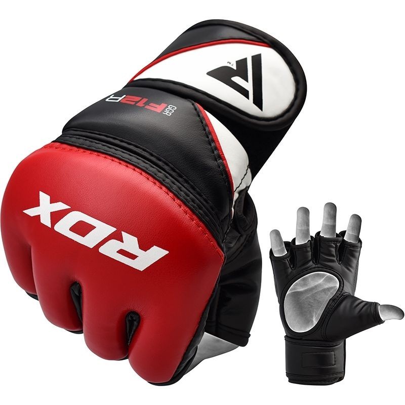 Rdx Rękawice do Mma grapplingowe GGRF-12 Czerwone XL
