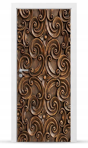 Okleina nálepka na vnější dveře Nábytková samolepicí Snadné Lepení