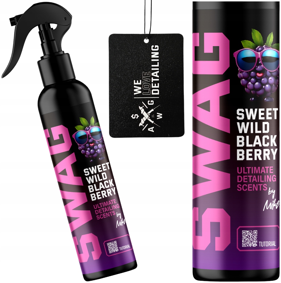 Swag Sweet Wild Blackberry Zapach Do Samochodu Zawieszka Perfumy Do Auta