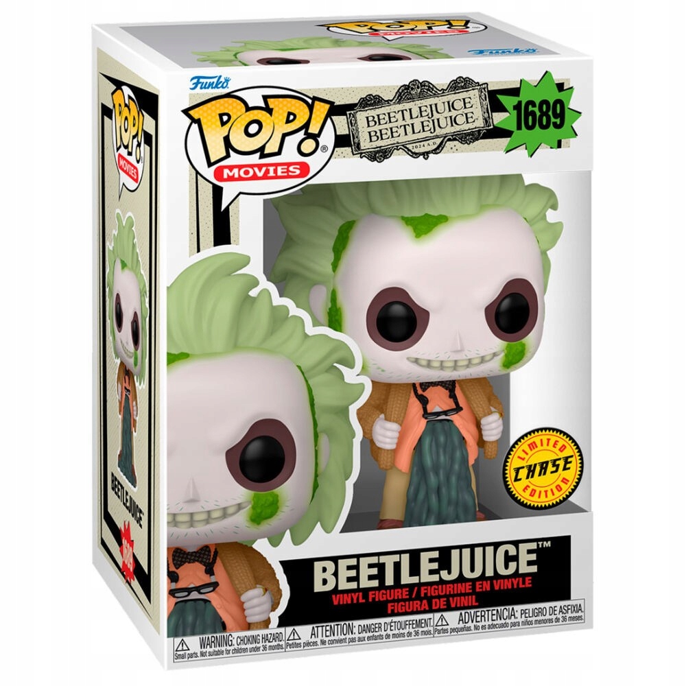 Figurka Funko Pop! Beetlejuice 2 Beetlejuice č. 1689 Chase