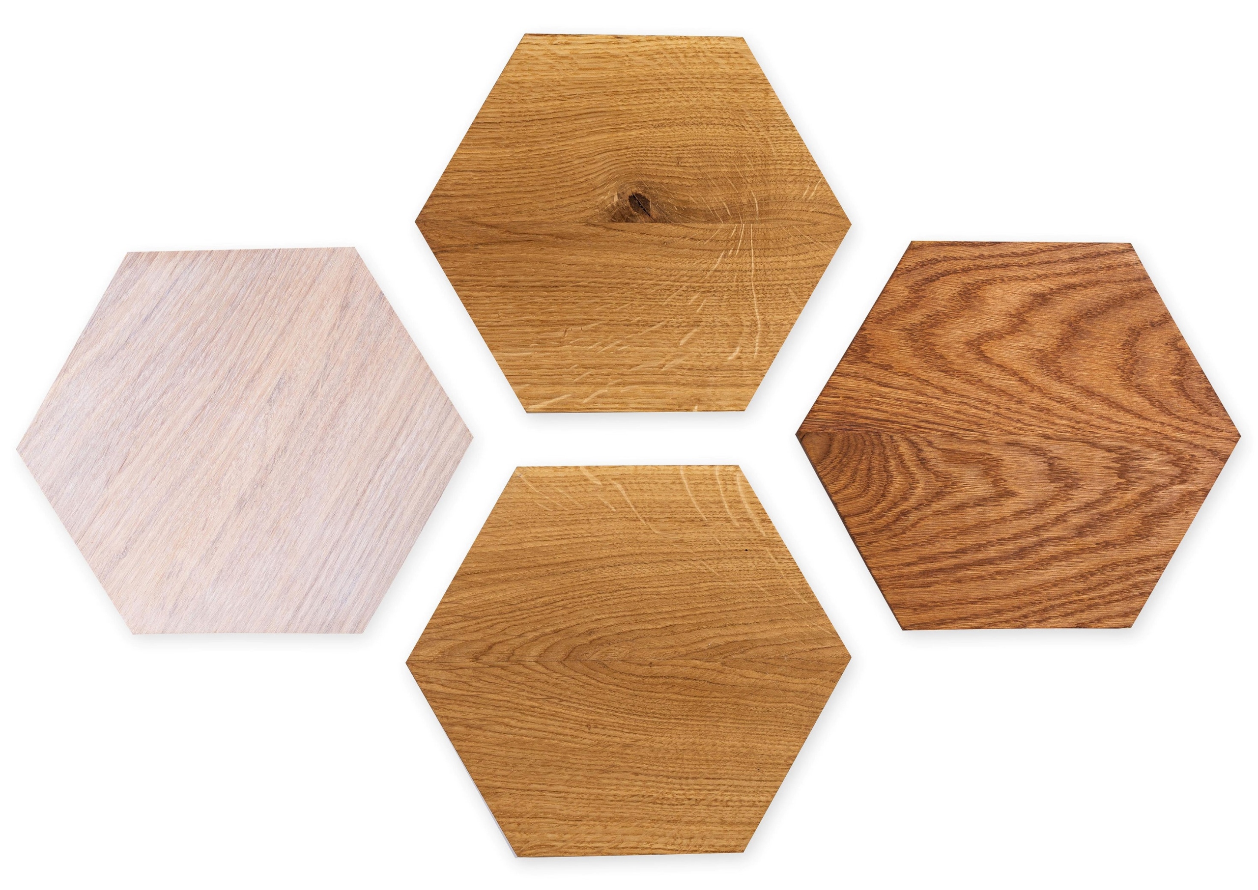 DREWNIANE PANELE ŚCIENNE HEKSAGON MAGNETYCZNY MIDI Marka inna