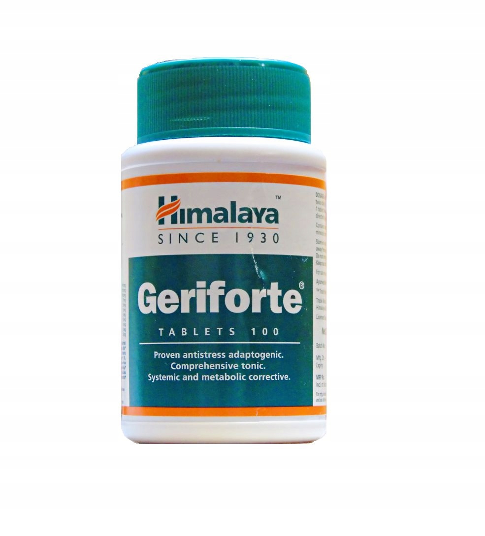 

Geriforte Himalaya 100tab układ sercowo-naczyniowy