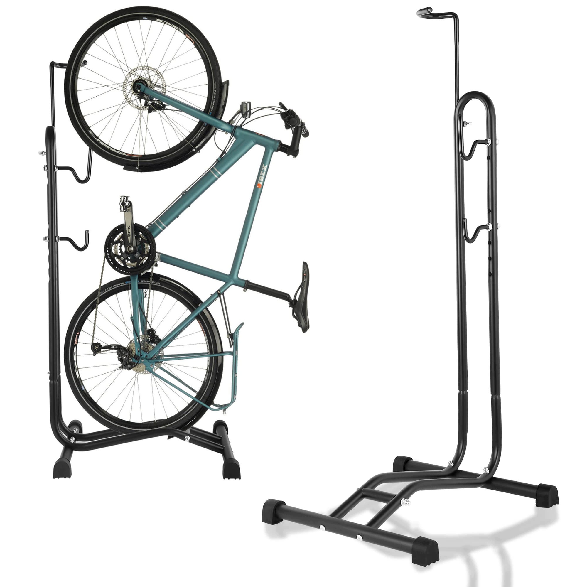 Stojak na Rower Serwisowy Rowerowy 3w1 Czarny Uchwyt Stabilny Do Naprawy