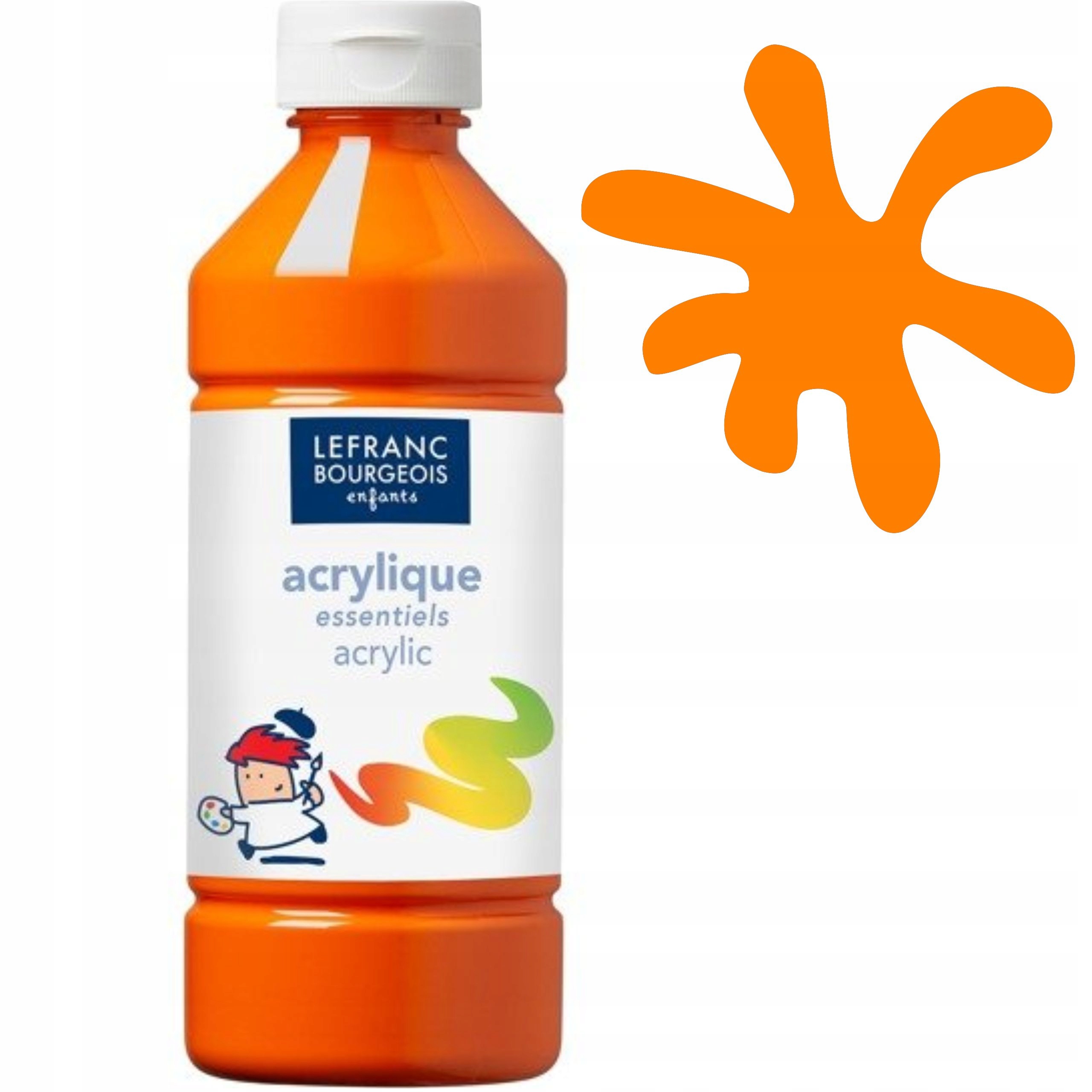 

Farba akrylowa szkoły L&b 500ml pomarańczowa