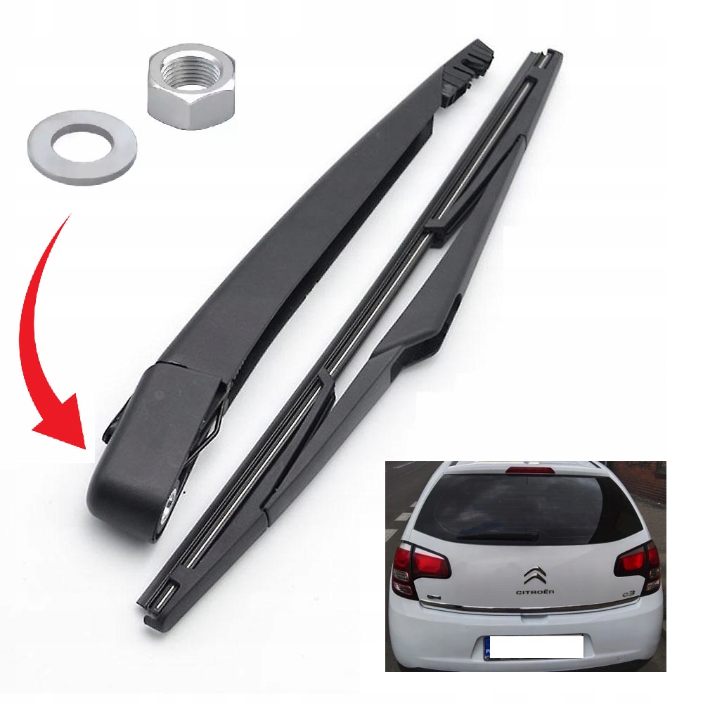 RAMIĘ WYCIERACZKA PIÓRO NA TYŁ CITROEN C3 II 09-