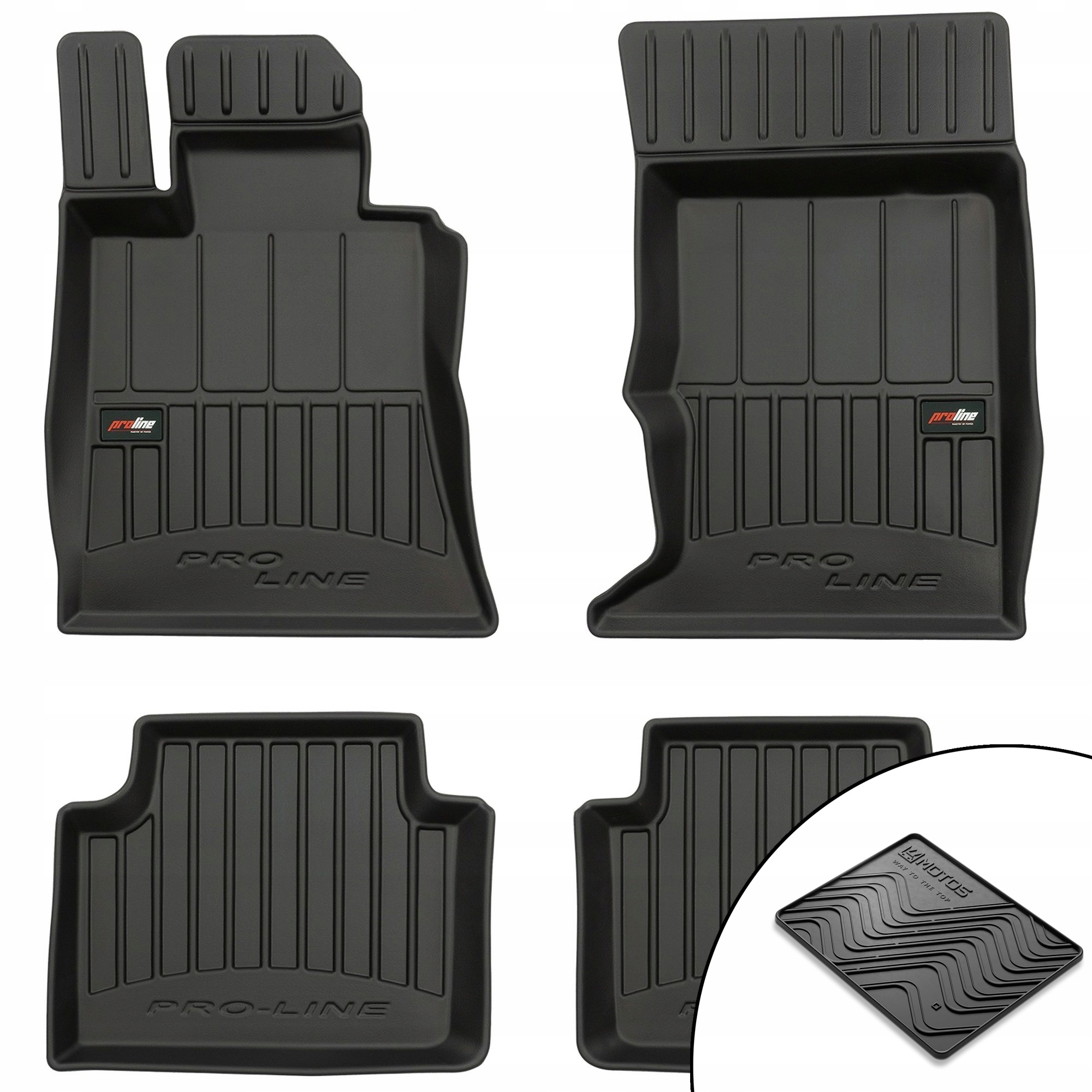 3D gumové rohože Alfa Romeo Giulia od roku 2016 rohož zdarma