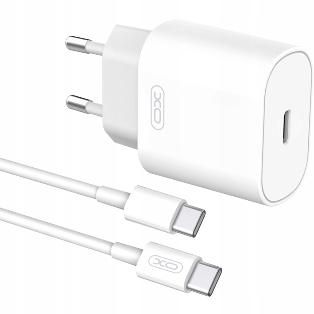 SZYBKA ŁADOWARKA SIECIOWA USB-C QC 20W + KABEL USB TYP C