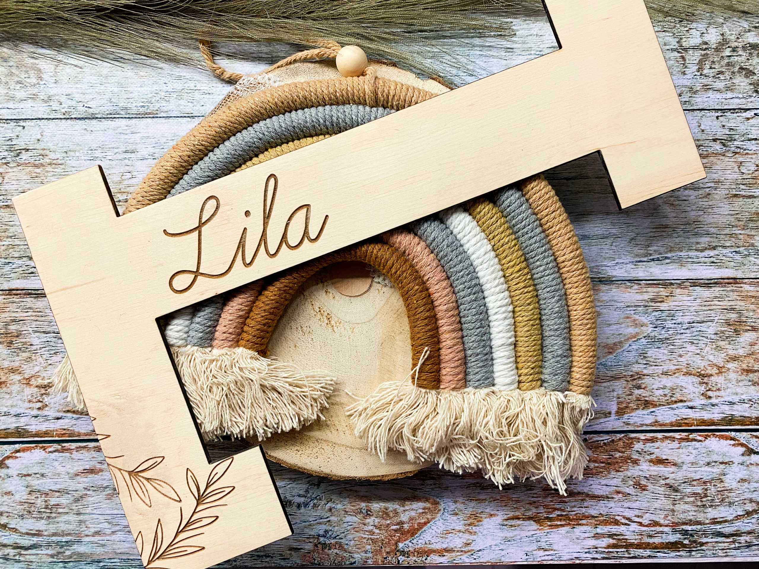 DREWNIANA LITERKA Z IMIENIEM DEKORACJA NA ŚCIANĘ L Płeć chłopcy dziewczynki
