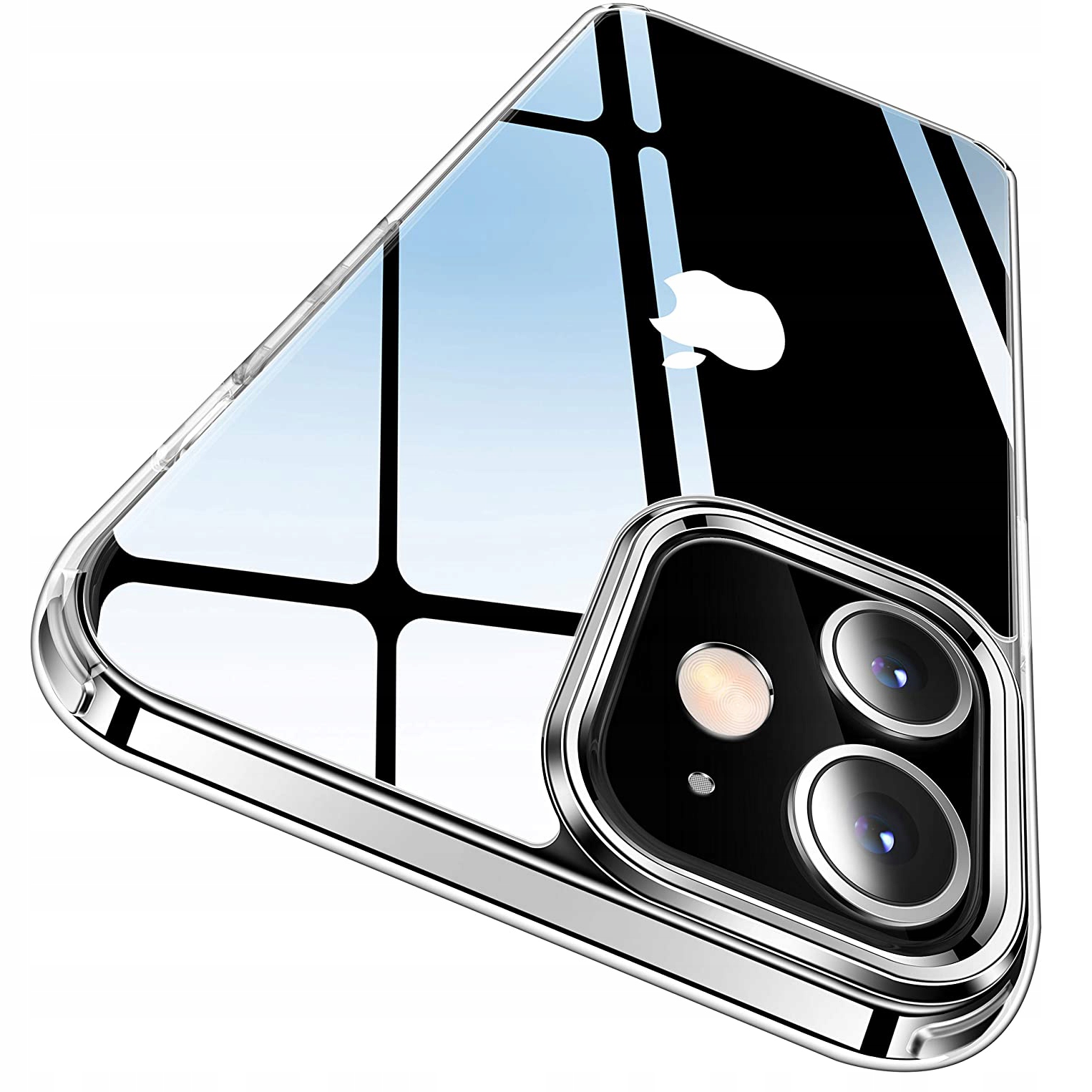 ETUI do IPHONE 12 WZMACNIANE 360° CASE + SZKŁO