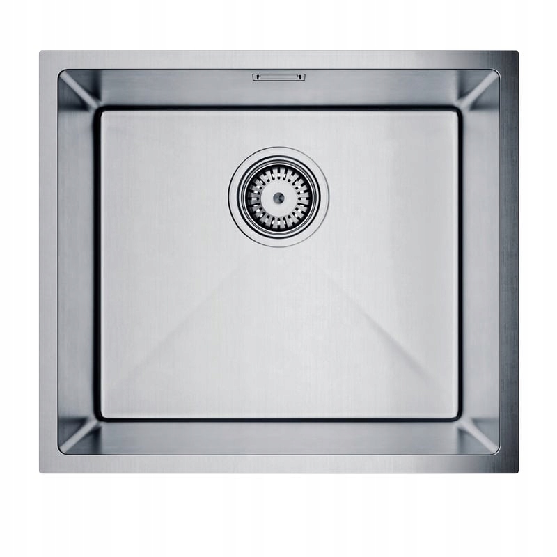 Zlewozmywak stalowy Lanilia Evier 54.1 Inox nablatowy/podwieszany