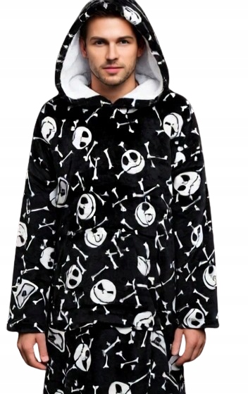 Mikinová Deka Nightmare Before Christmas Tim Burton Mikinový Župan