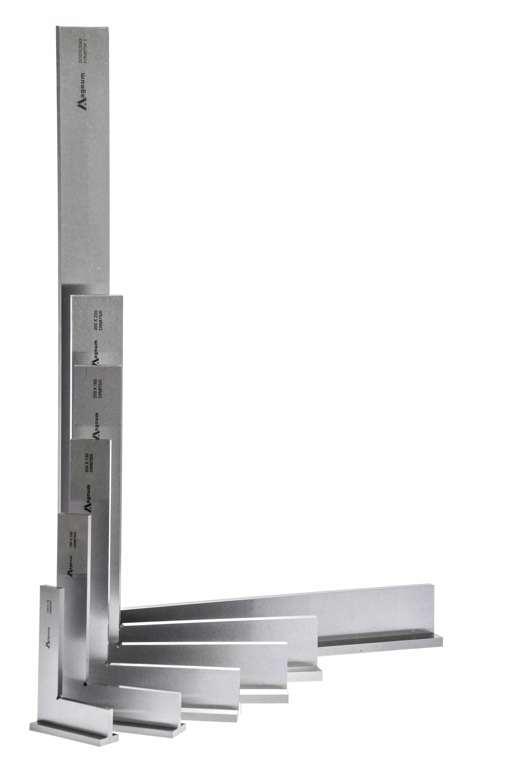KĄTOWNIK ZE STOPKĄ 500 x 330 MM MAGNUM DIN 875/I Typ kątownik