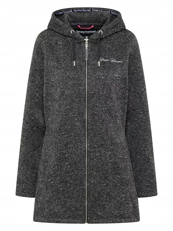 Przedłużana Bluza Rozpinana Kaptur Bruno Banani S