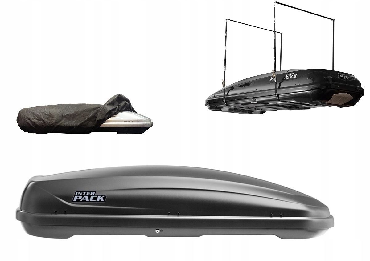 Багажник на крышу Box Inter Pack TRAXER 8.6 черный