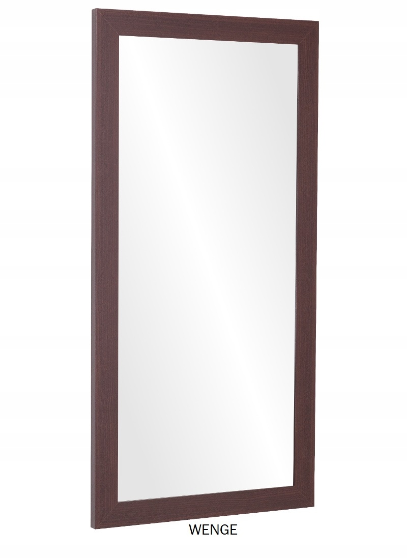 Lustro w ramie klejonej PREMIUM 120x60 WENGE Marka Profilmat