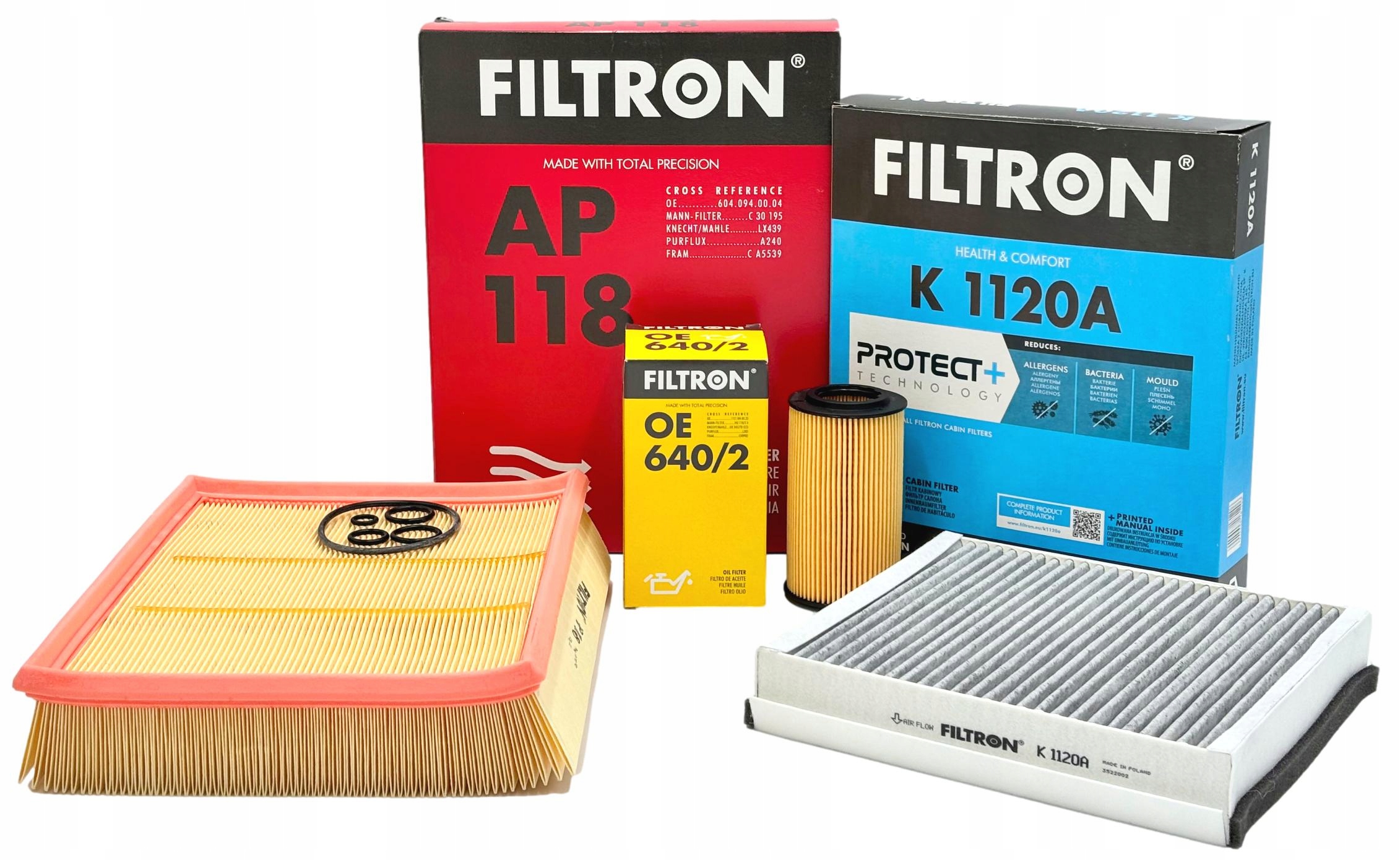 Filtron Sada Filtrů Mercedes ML W163 97- 3.2 3.7 4.3 5.0 Benzín