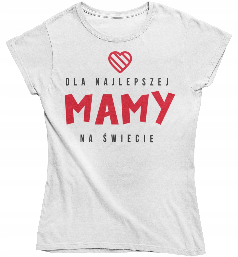 

Koszulka Damska Prezent Najlepsza Mama