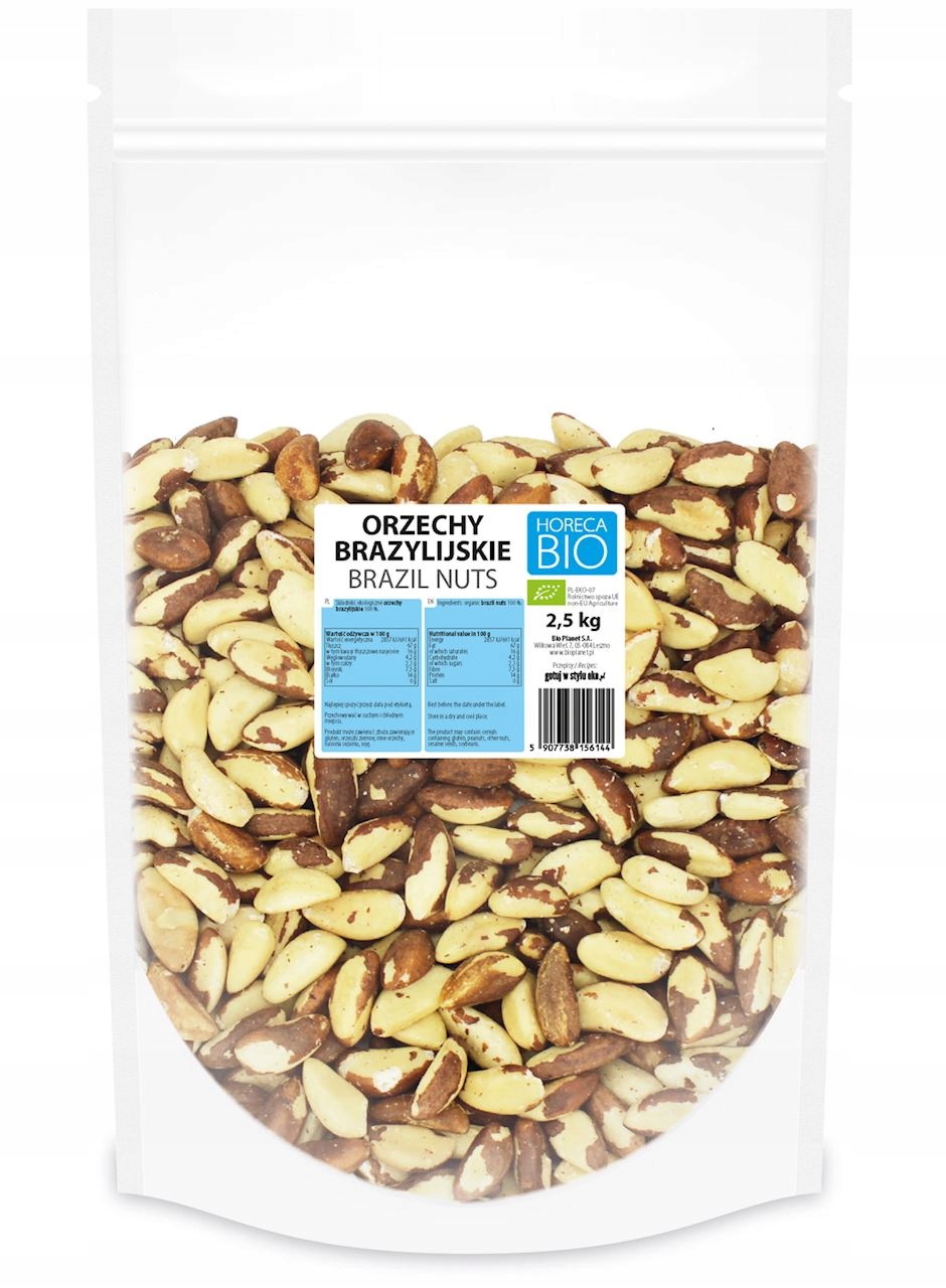 Orzechy Brazylijskie Bio Vegan 2,5 kg Horeca (bio Planet)
