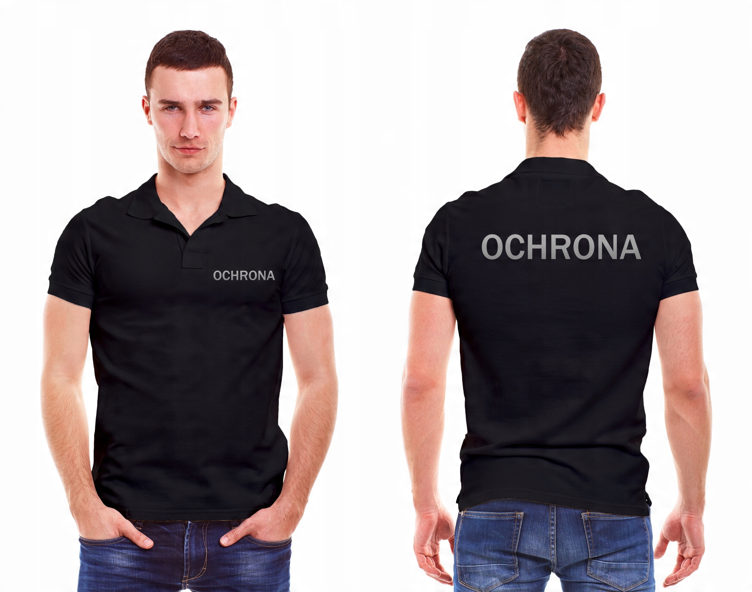 

Koszulka polo Ochrona służbowa męska S OCH6B