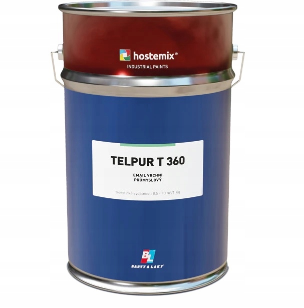 Telpur T360 szybkoschnąca farba, efekt lustra, naczepy, rury, maszyny metal