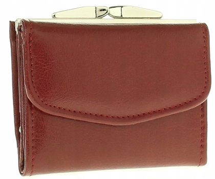 Skórzany portfel damski skóra mały PL PROD