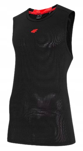 

T-shirt sporty męski 4F TSMF017 bokserka czarny M