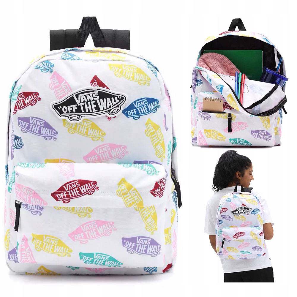 

Plecak Dla Dziewczyn Szkolny Vans Realm Oryginał