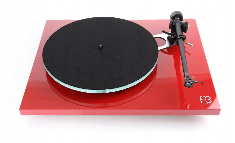 Rega Planar 3 (bez wkładki) Czerwony połysk / P3