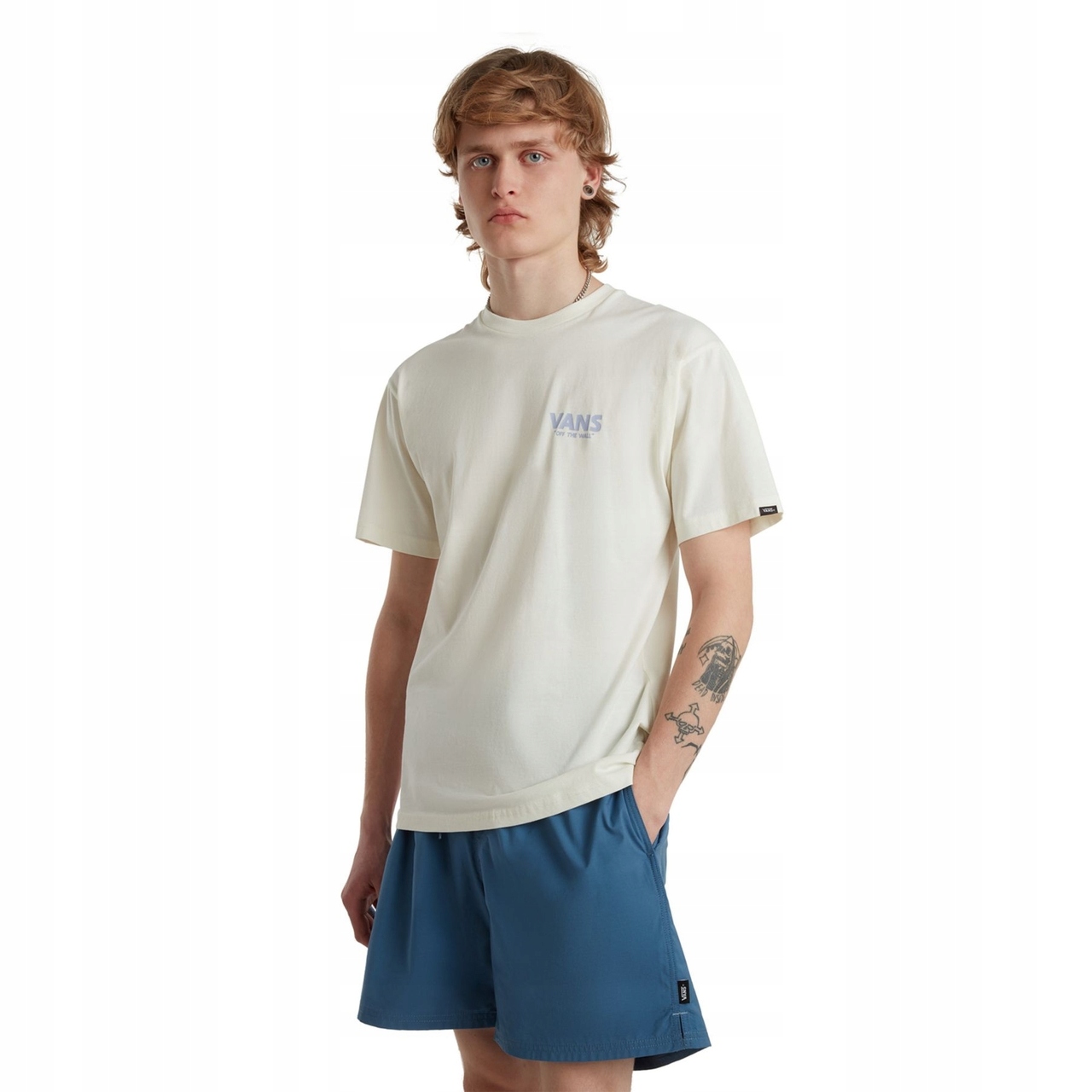 Vans Koszulka Męska Stay Cool Marshmallow S