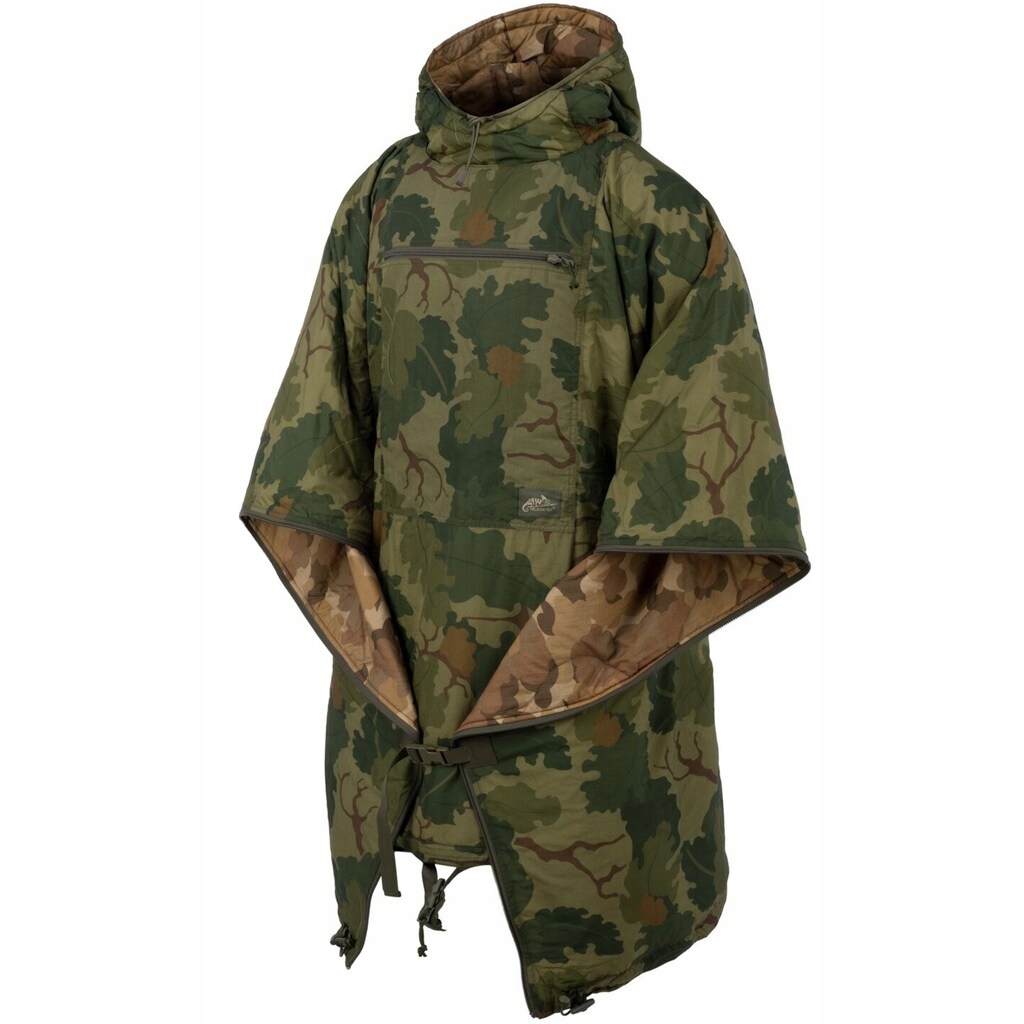 Peleryna Ponczo dwustronne moro Helikon Swagman Roll Camo Leaf/Camo Clouds