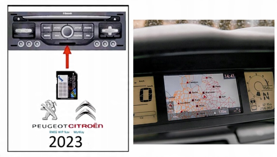 

Mapa Do Nawigacji Citroen C4 Picasso 2023 Rneg