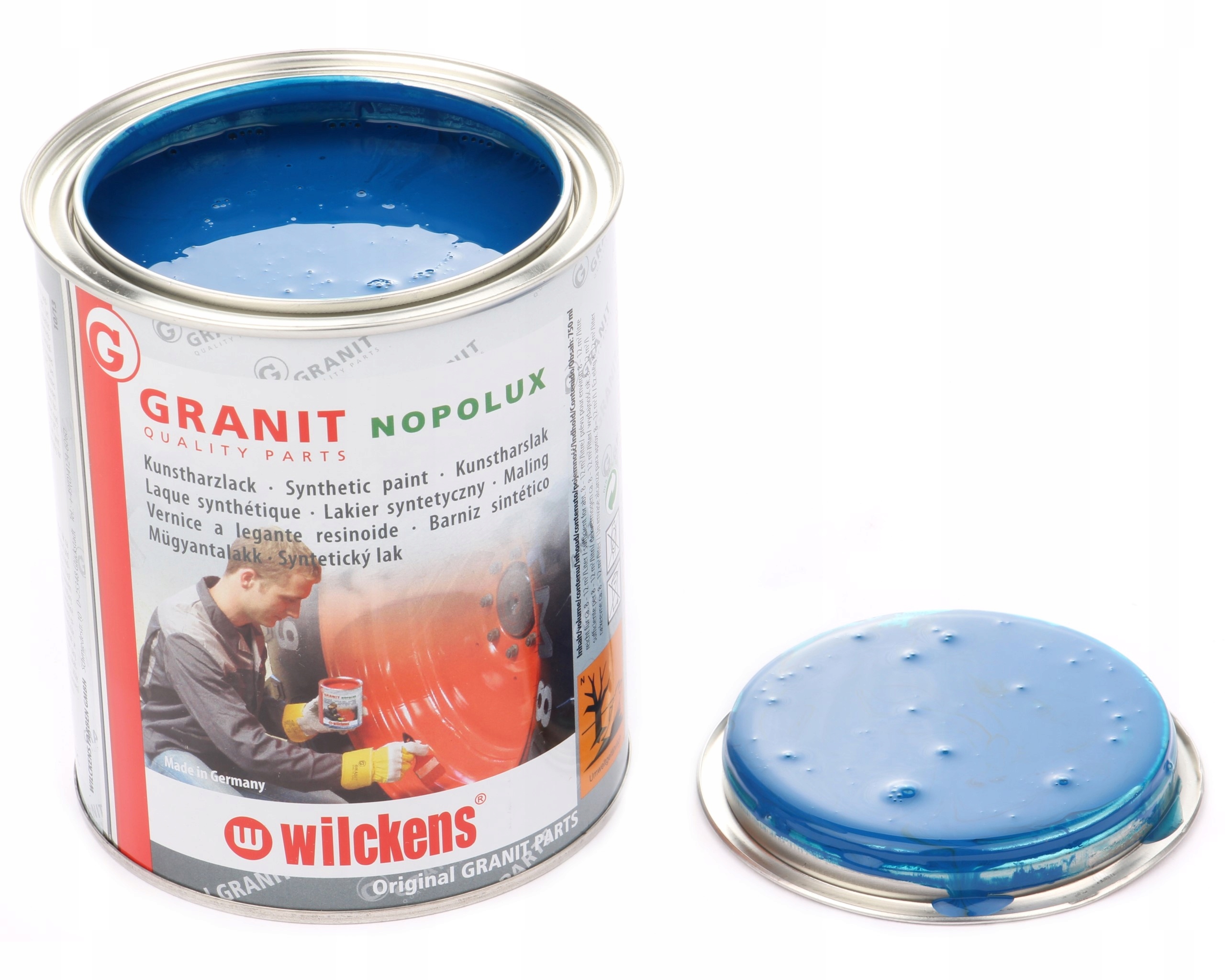 lak barva strojů Ral 5010 10l Wilckens Granit