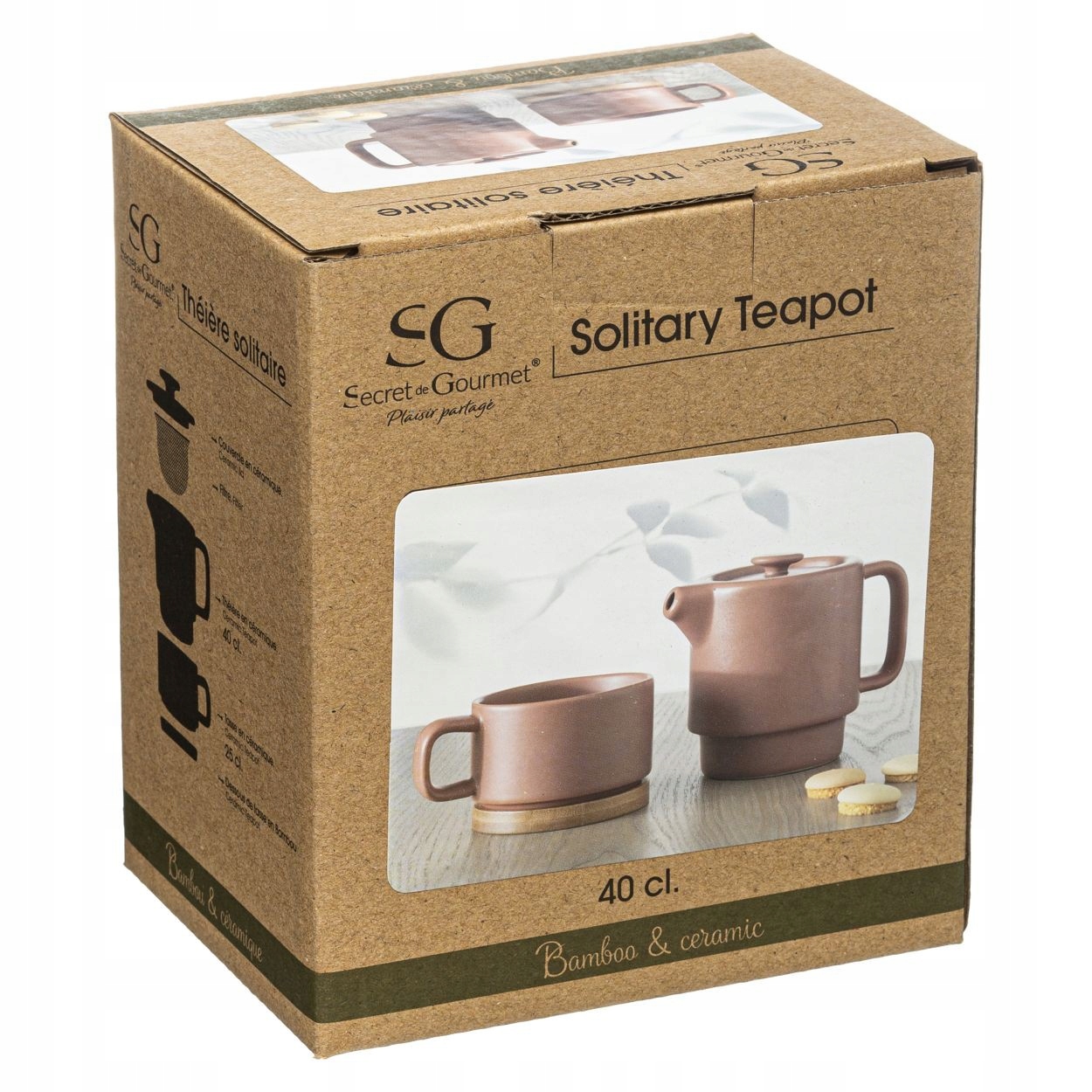 Zestaw do herbaty ziół DZBANEK 400ml FILIŻANKA Przeznaczenie Do herbaty Do kawy