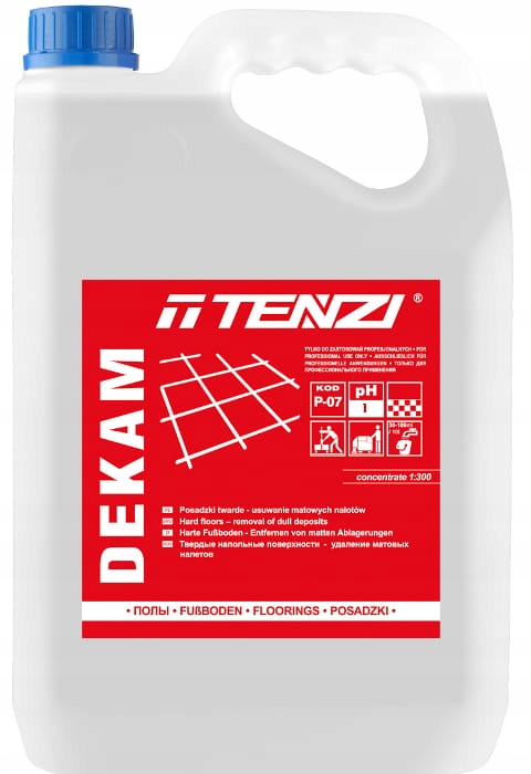 

Tenzi Dekam 5L Czyszczenie Po Remoncie Do Posadzek