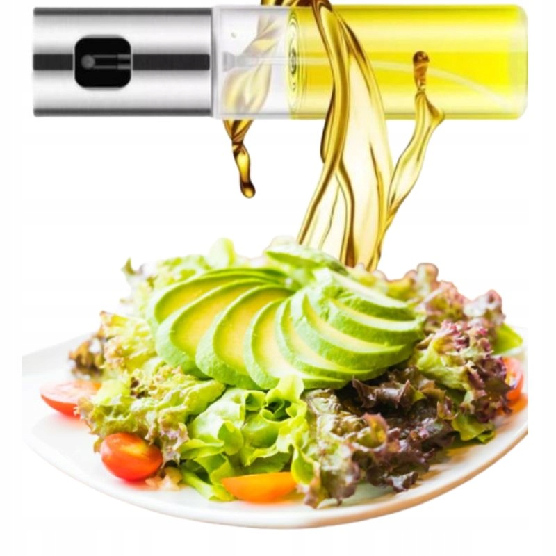 SPRYSKIWACZ DO OLEJU OLIWY OCTU ROZPYLACZ KUCHENY DOZOWNIK spray ATOMIZER Pojemność 0.19 l