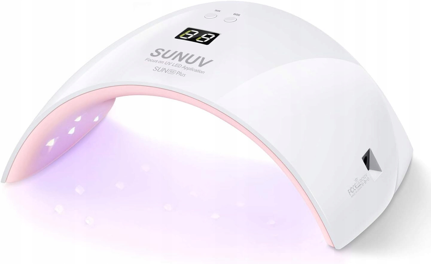 SUNUV Lampa UV LED Do Paznokci Z Timerem I Sensorem Do Manicure Pedicure — miniatura 8
