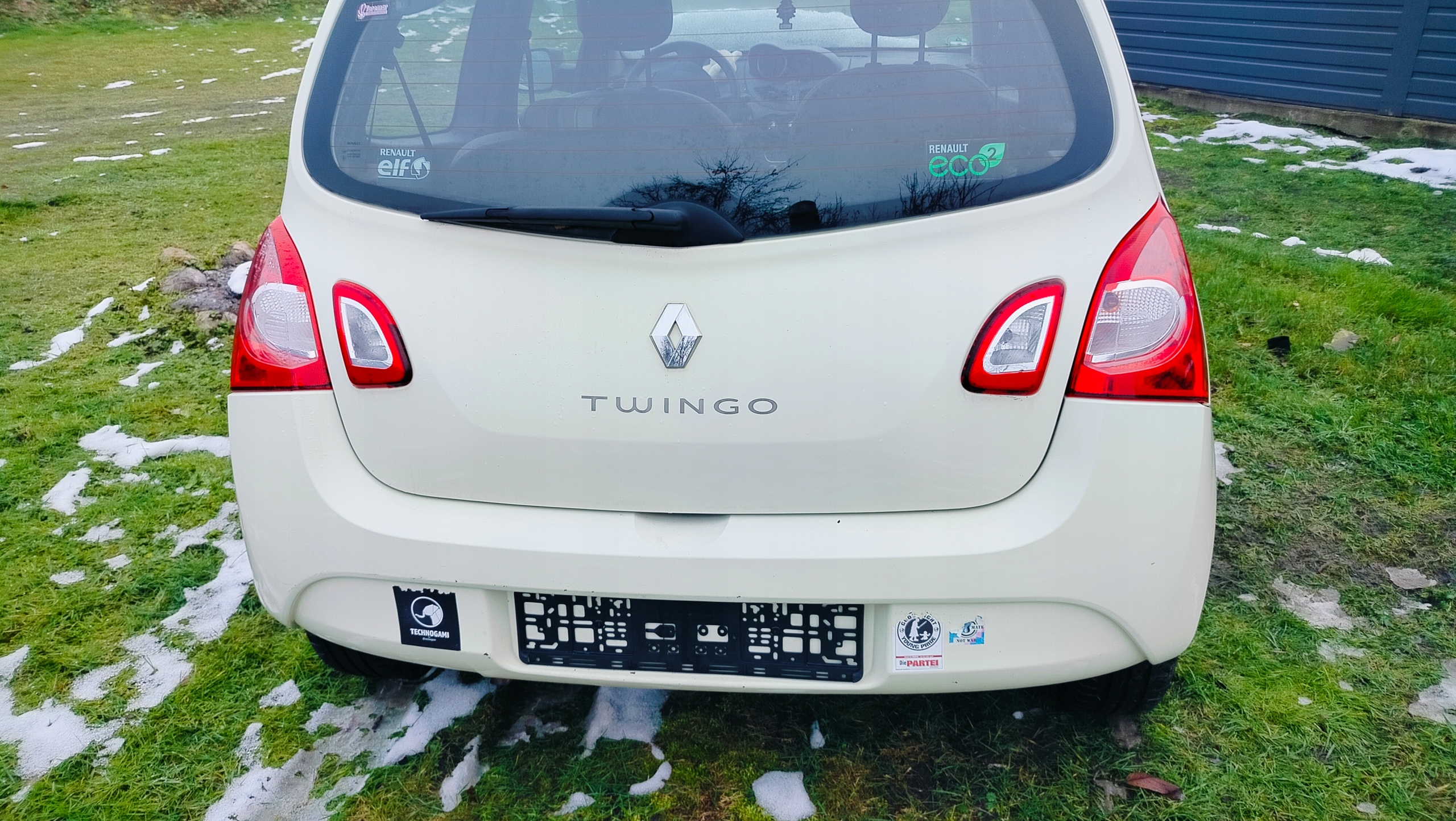boot door rear bumper light right left RENAULT TWINGO II LIFT 11